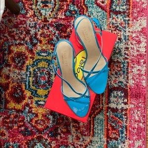 Talbots Turquoise “Mariah” Strappy Sandal